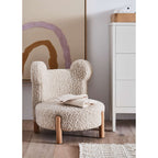 Kids Cream White Bear Play Chair
