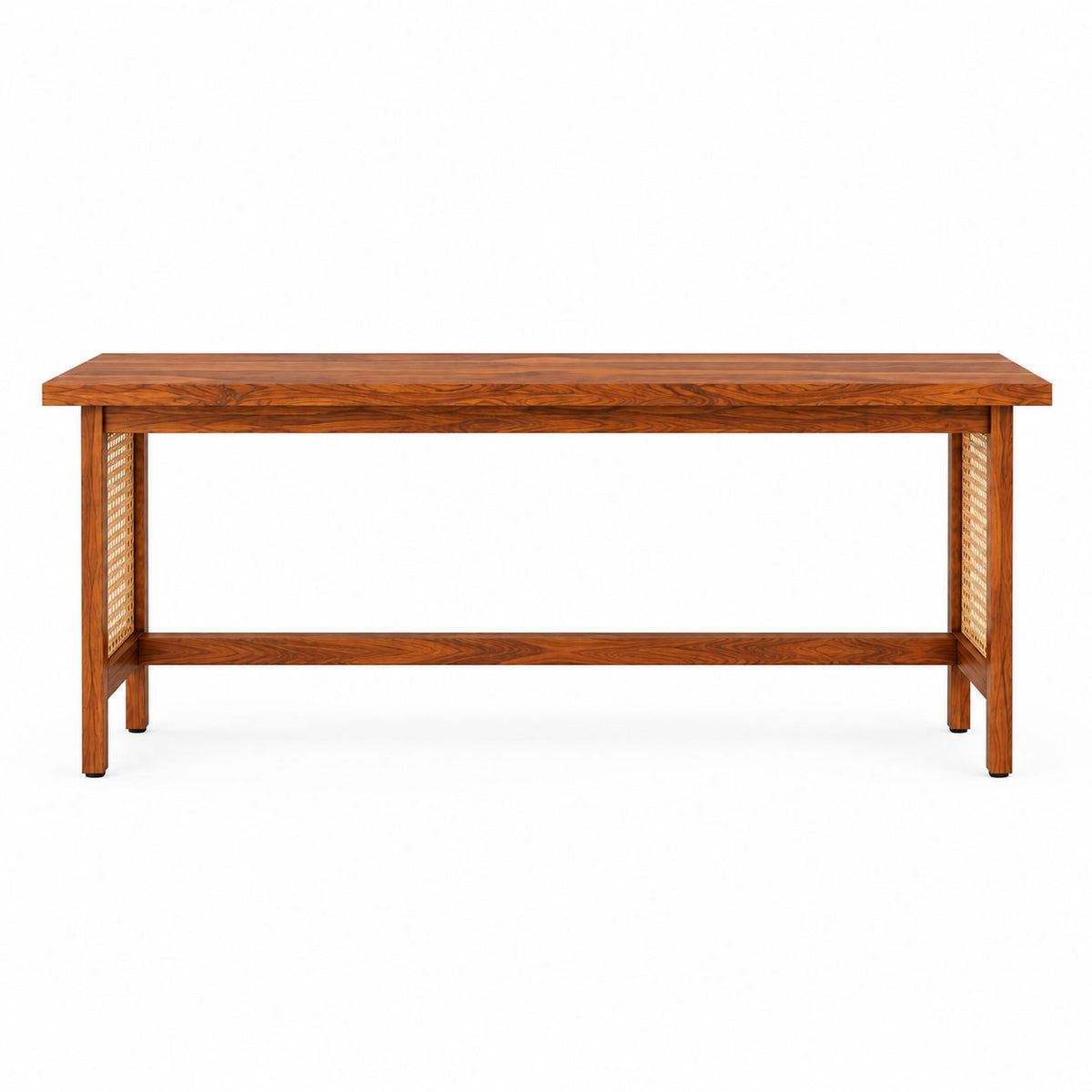 California Teak Wood Console Table 132CM