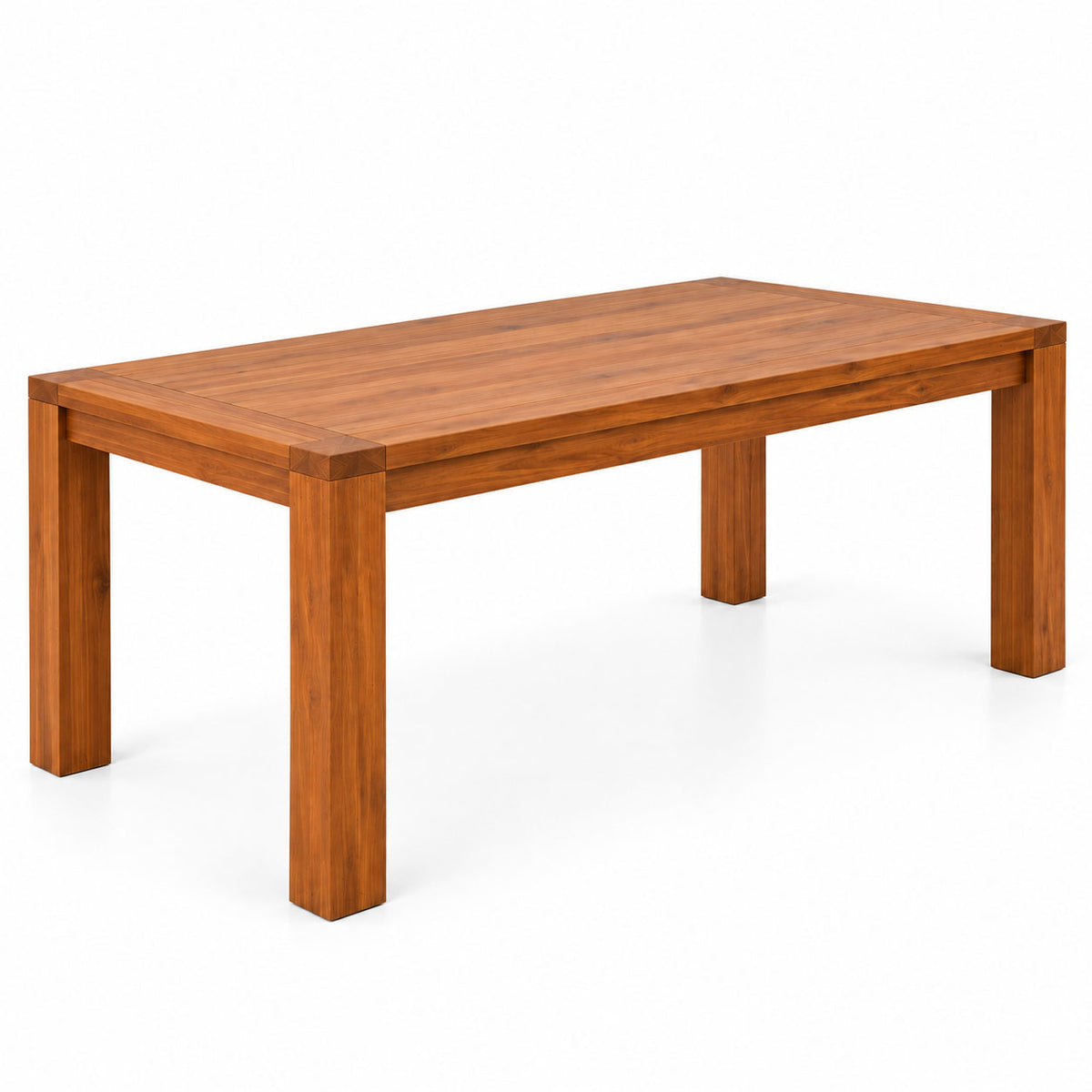 California Teak Wood Dining Table 4 Seater