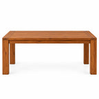California Teak Wood Dining Table 6 Seater