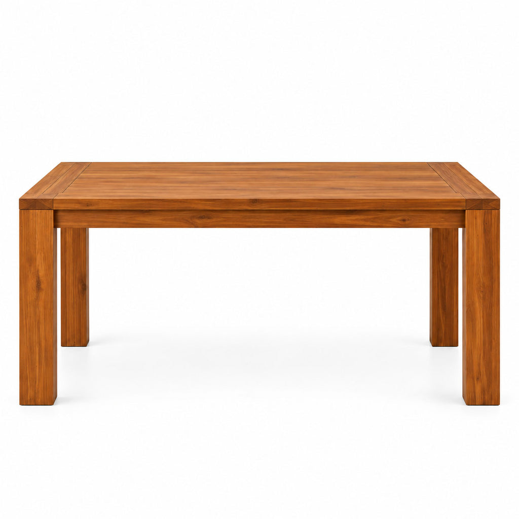 California Teak Wood Dining Table 4 Seater