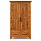 Spain Teak Wood Wardrobe