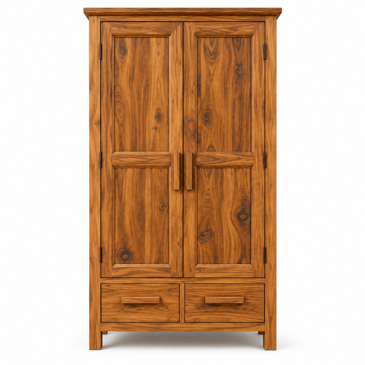 Spain Teak Wood Wardrobe