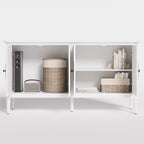 Collynns 58" W Sideboard Cabinet with Adjustable Shelves and 4 Doors