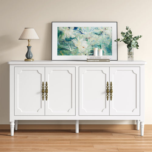 {"alt" => "Collynns 58\" W Sideboard Cabinet with Adjustable Shelves and 4 Doors"}
