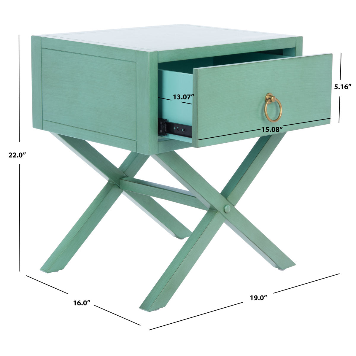 Commer 19.02'' W Nightstand