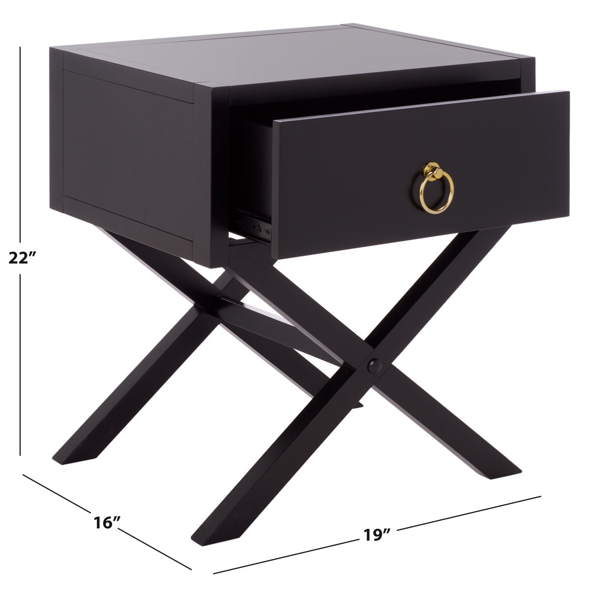Commer 19.02'' W Nightstand