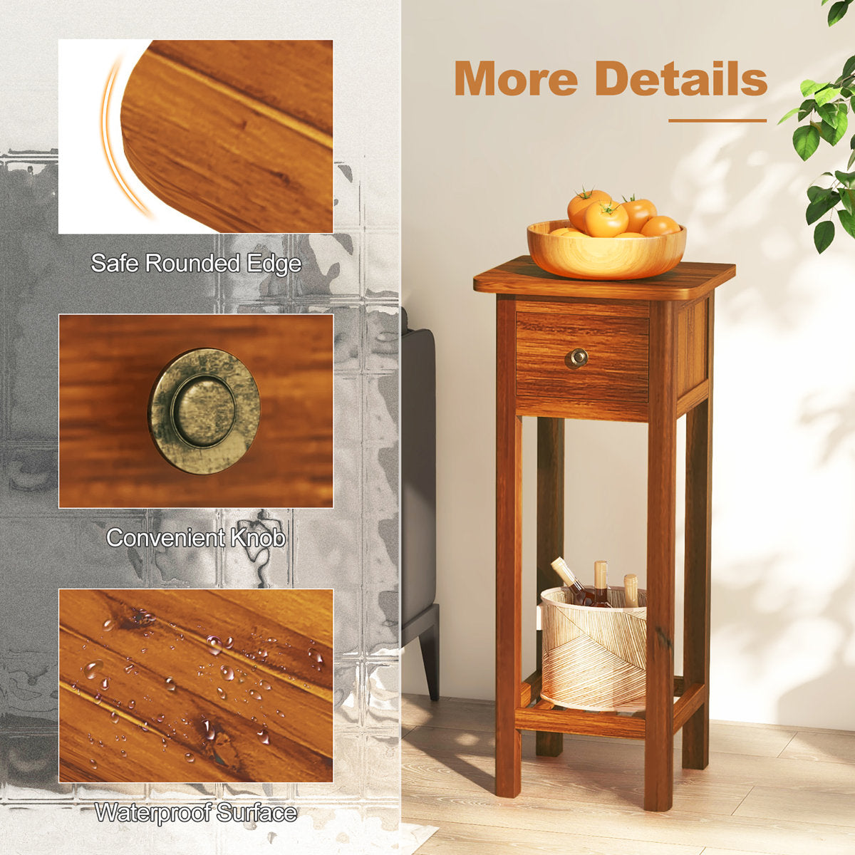 Darcey 14'' W Nightstand