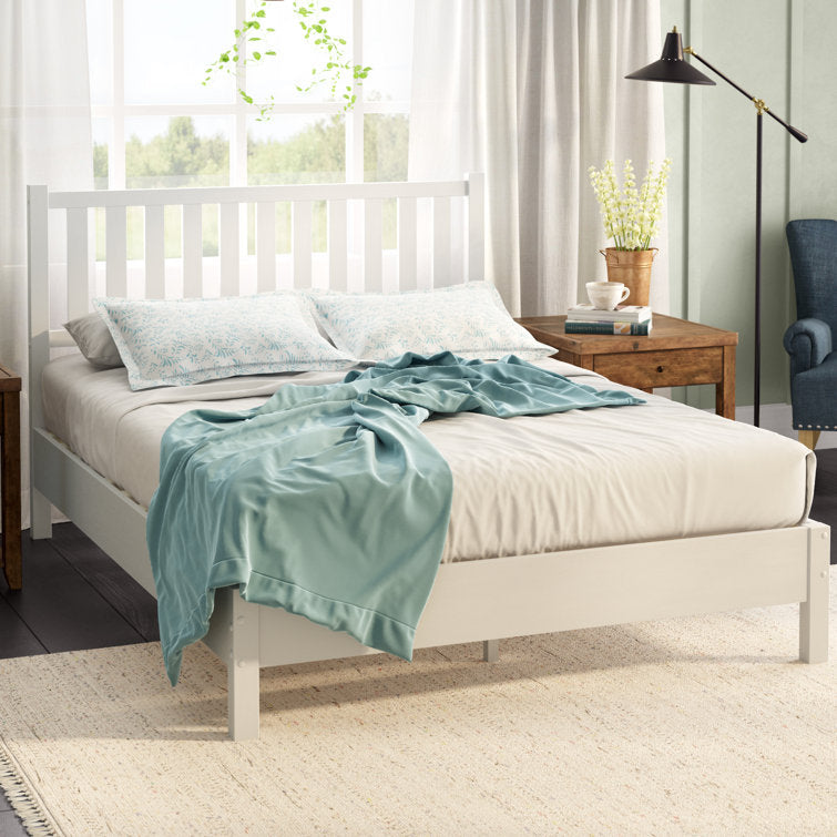 Eric Solid Wood Low Profile Standard Bed