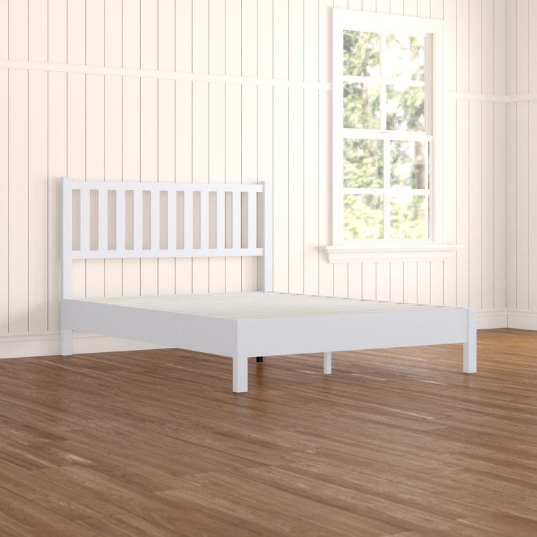 Eric Solid Wood Low Profile Standard Bed