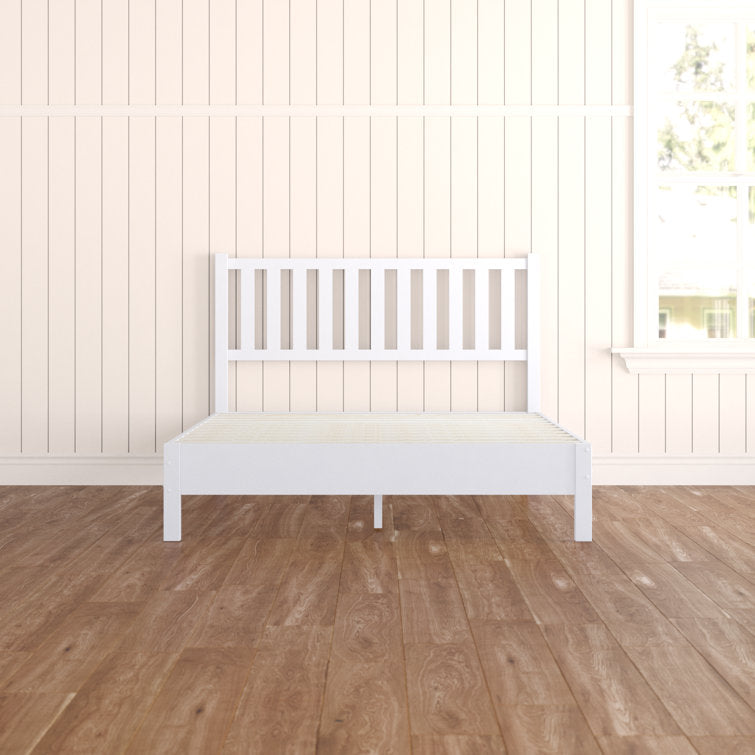 Eric Solid Wood Low Profile Standard Bed