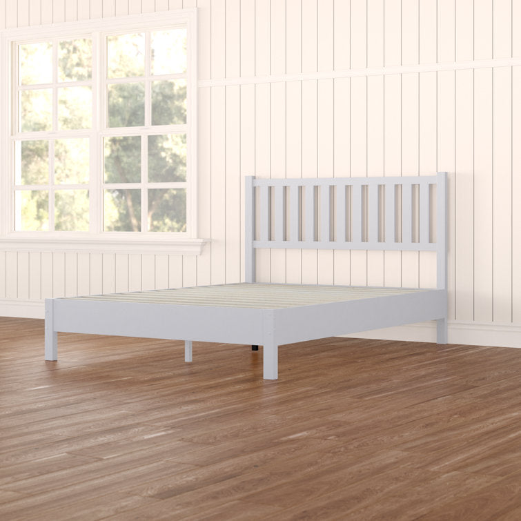 Eric Solid Wood Low Profile Standard Bed