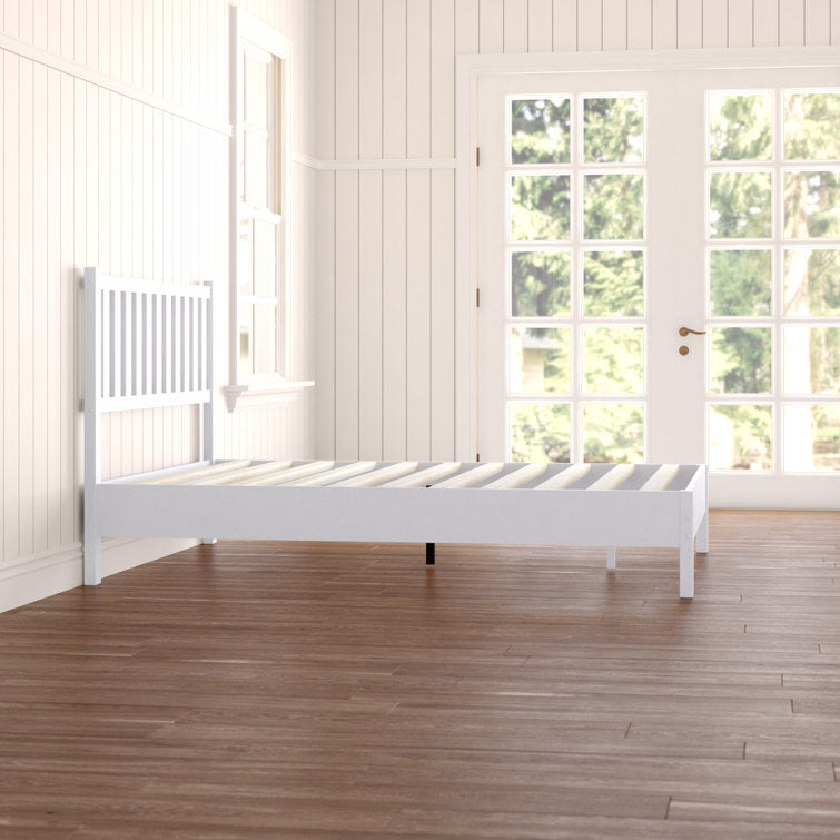 Eric Solid Wood Low Profile Standard Bed