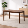 Urban Living Solid Sheesham Wood 6 Seater Dining Table