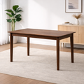 Urban Living Solid Sheesham Wood 6 Seater Dining Table