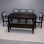 Urban Living Sheesham 8 Seater Dining Set Walnut Lifestyle | Mamta Handicraft