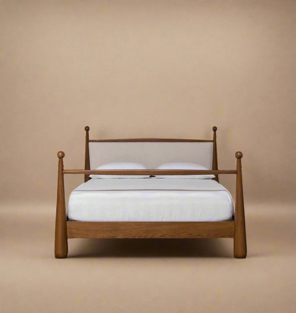 Solid Wood Elegant Poster Bed | Mamta Handicraft