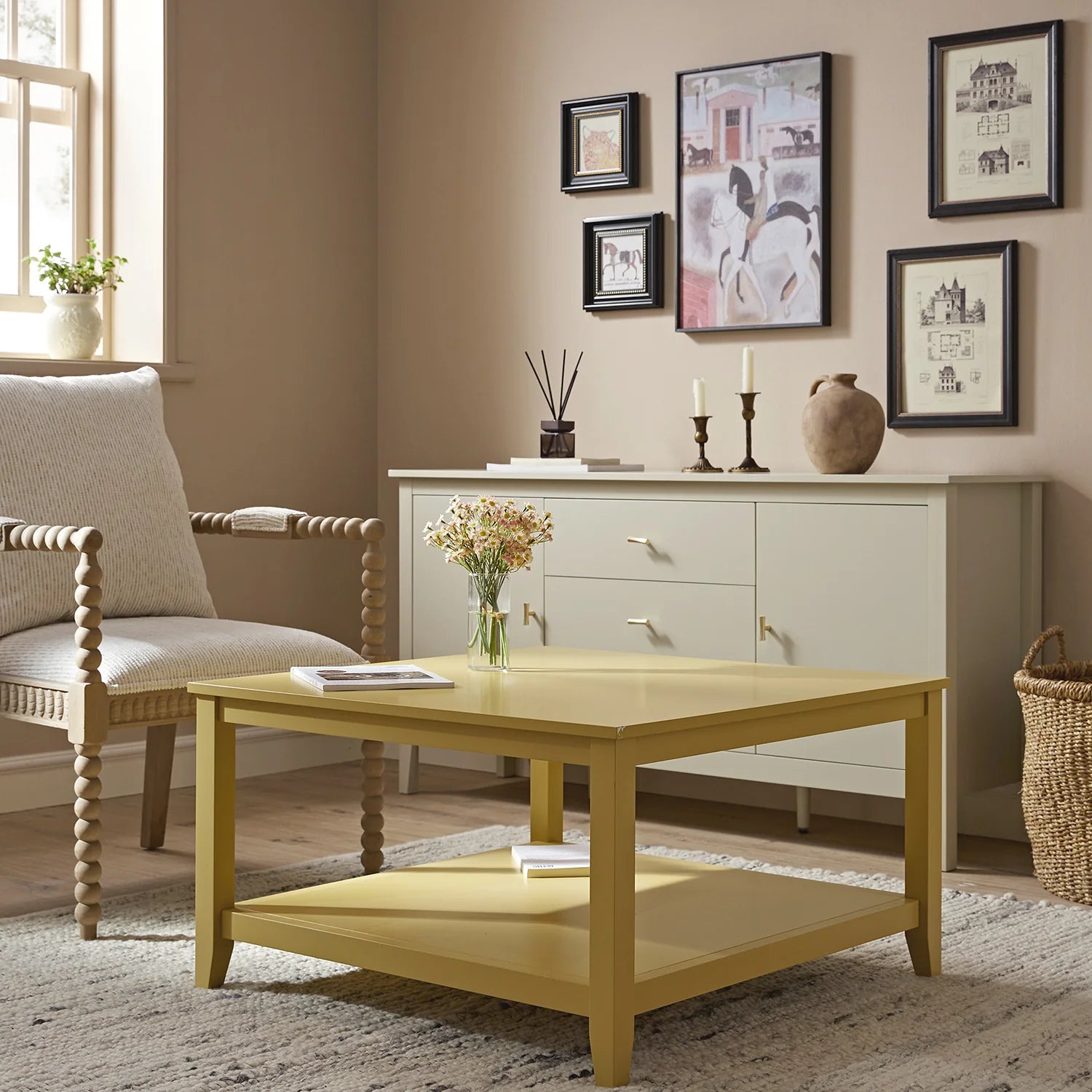 Wynmist 80cm Square Coffee Table
