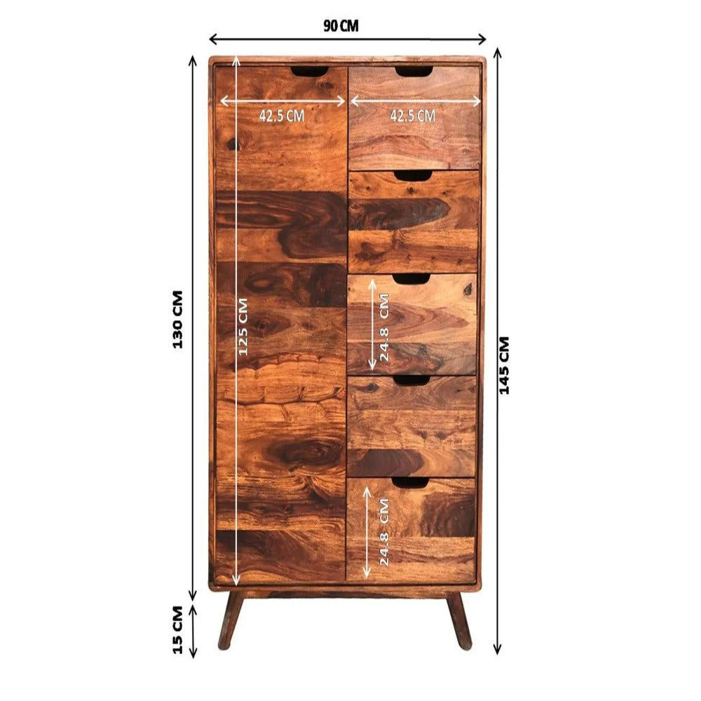 Bangalore Tall Storage Cabinet Lifestyle | Mamta Handicraft