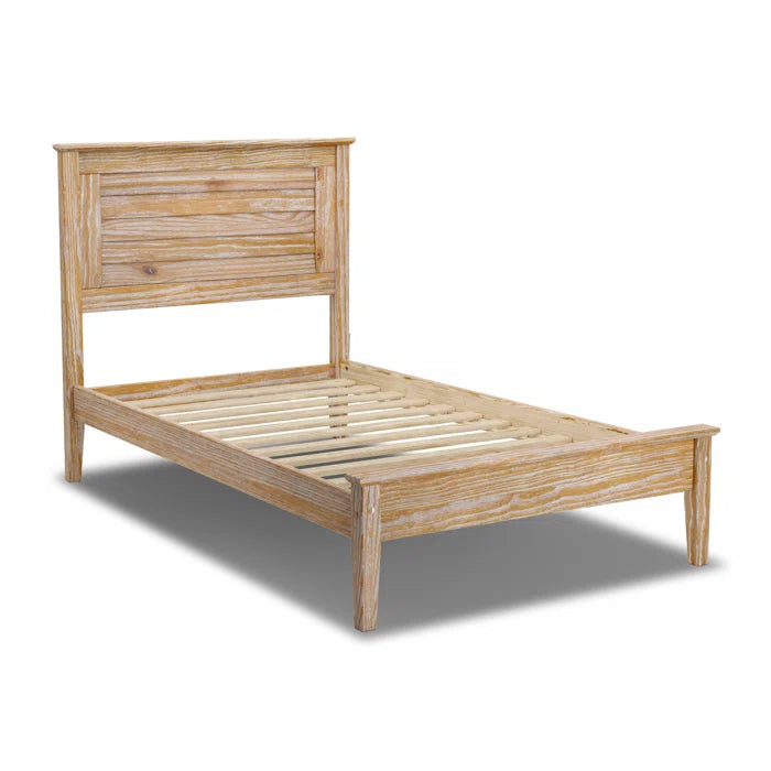 Greenport Solid Wood Louvered Bed
