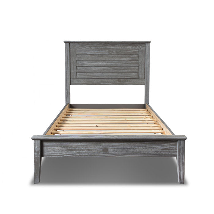Greenport Solid Wood Louvered Bed