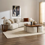Millie Nesting Coffee Table Top View | Mamta Handicraft
