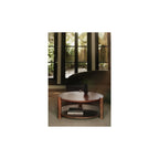 Titoz Modern Round Mango Wood Coffee Table | Mamta Handicraft