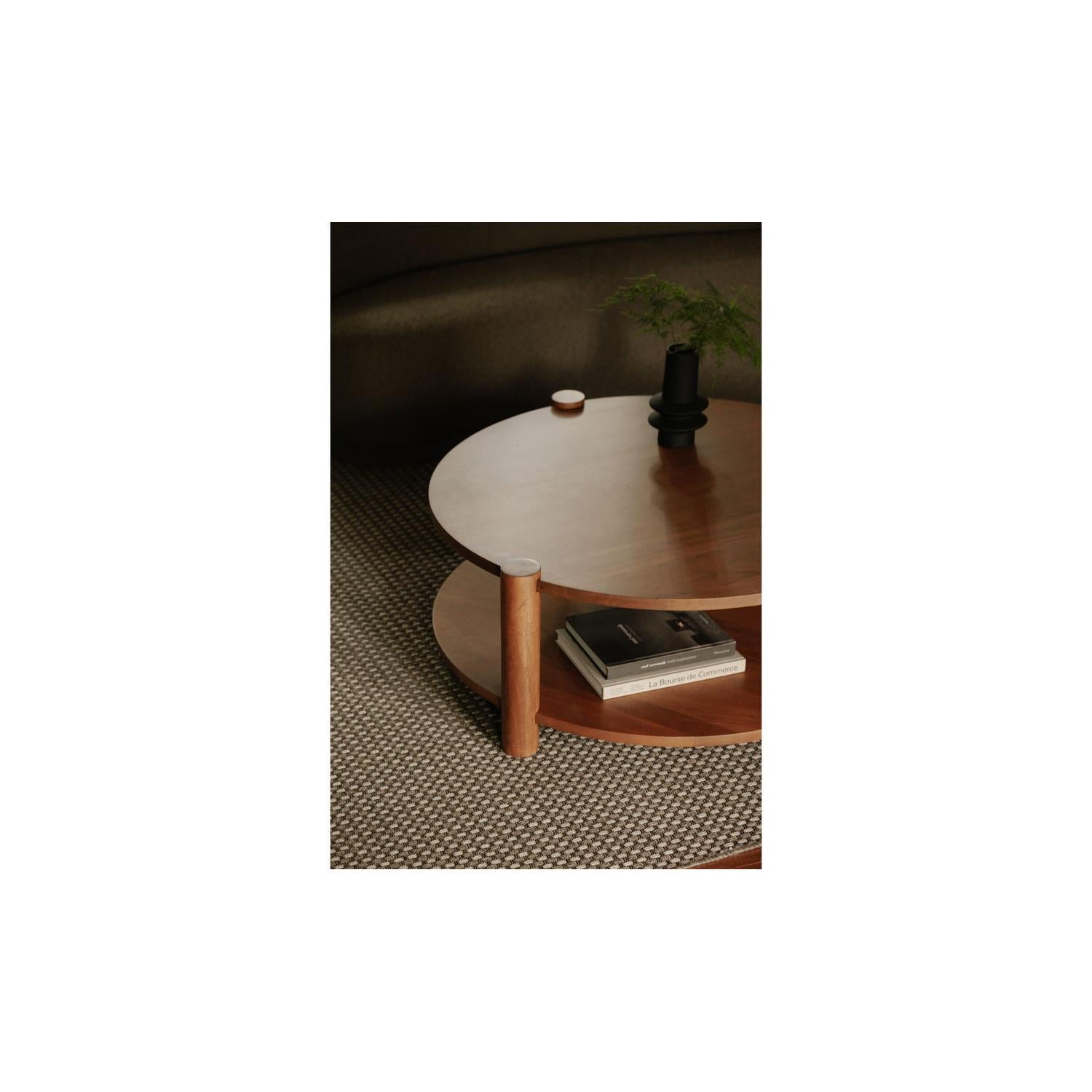 Titoz Round Coffee Table Side View | Mamta Handicraft