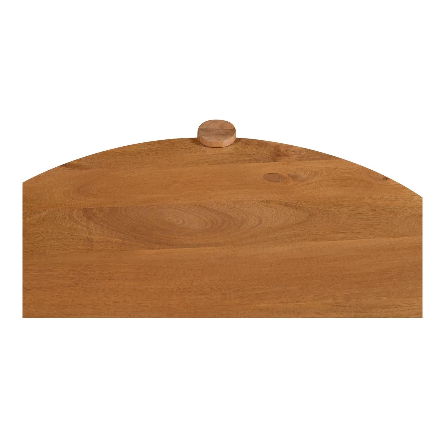 Titoz Round Coffee Table Grain Detail | Mamta Handicraft