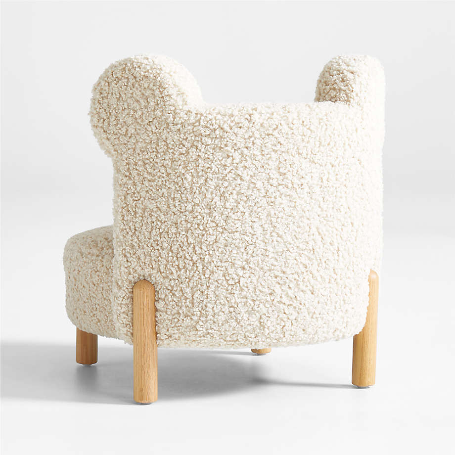 Kids Cream White Bear Play Chair