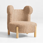 Kids Cream White Bear Play Chair