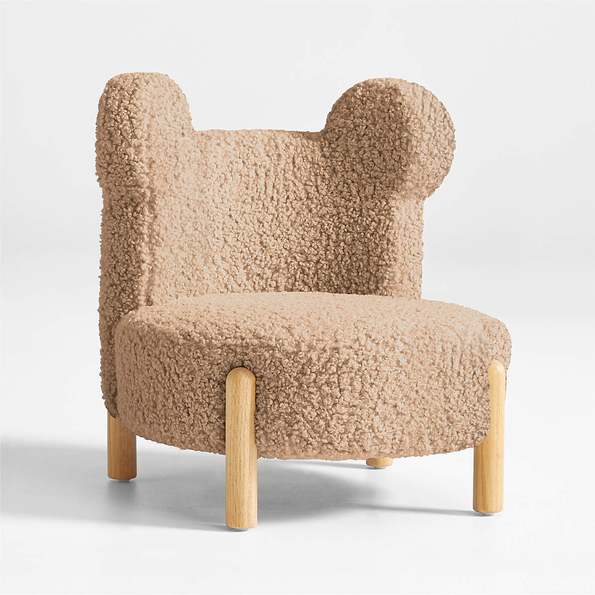Kids Cream White Bear Play Chair