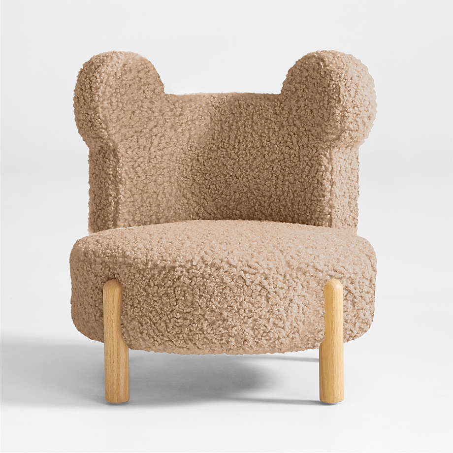 Kids Cream White Bear Play Chair