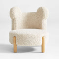 Kids Bear Play Chair — Cream White | Mamta Handicraft