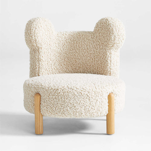 {"alt" => "Kids Bear Play Chair — Cream White | Mamta Handicraft"}