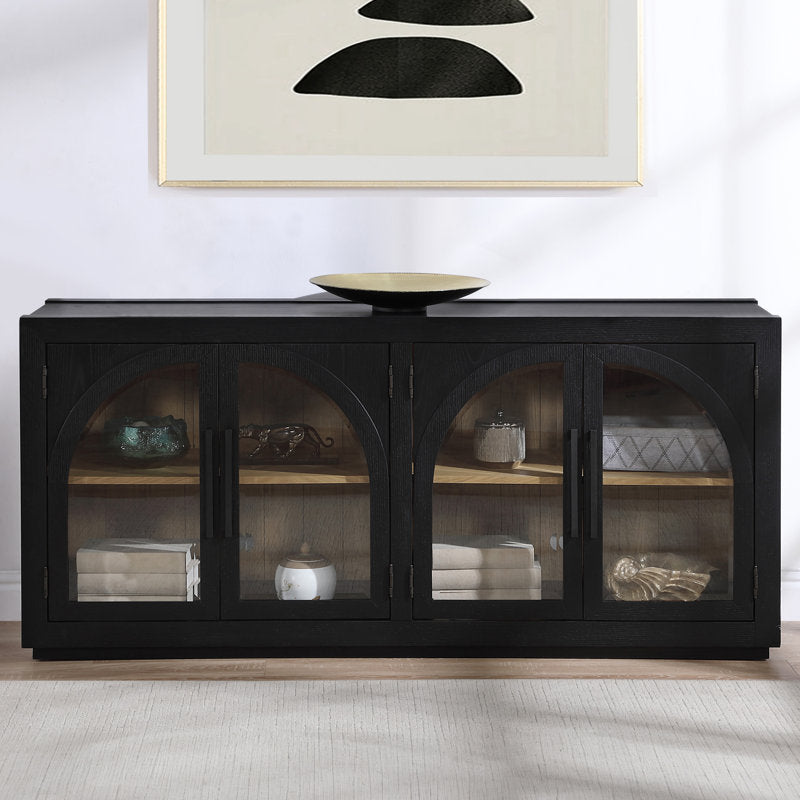 Solid Wood Sideboard Media Console | Mamta Handicraft