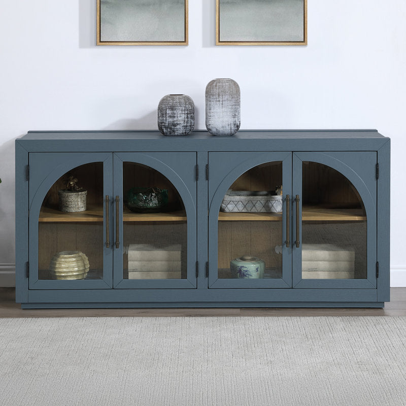Solid Wood Sideboard Media Console | Mamta Handicraft