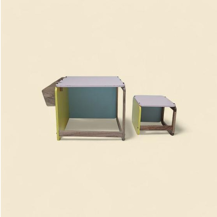 OHIO - Small Stool+ Table- Size changing