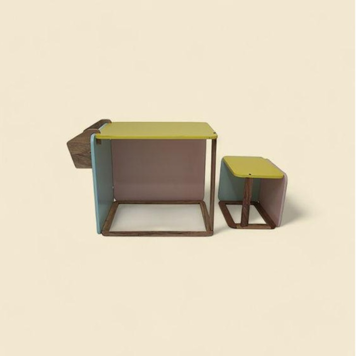OHIO - Small Stool+ Table- Size changing