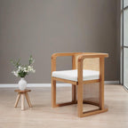 Wooden Cane Lounge Chair Solid Wood | Mamta Handicraft
