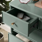 Zaira Classic Solid Wood 5-Drawer Chest of Drawers