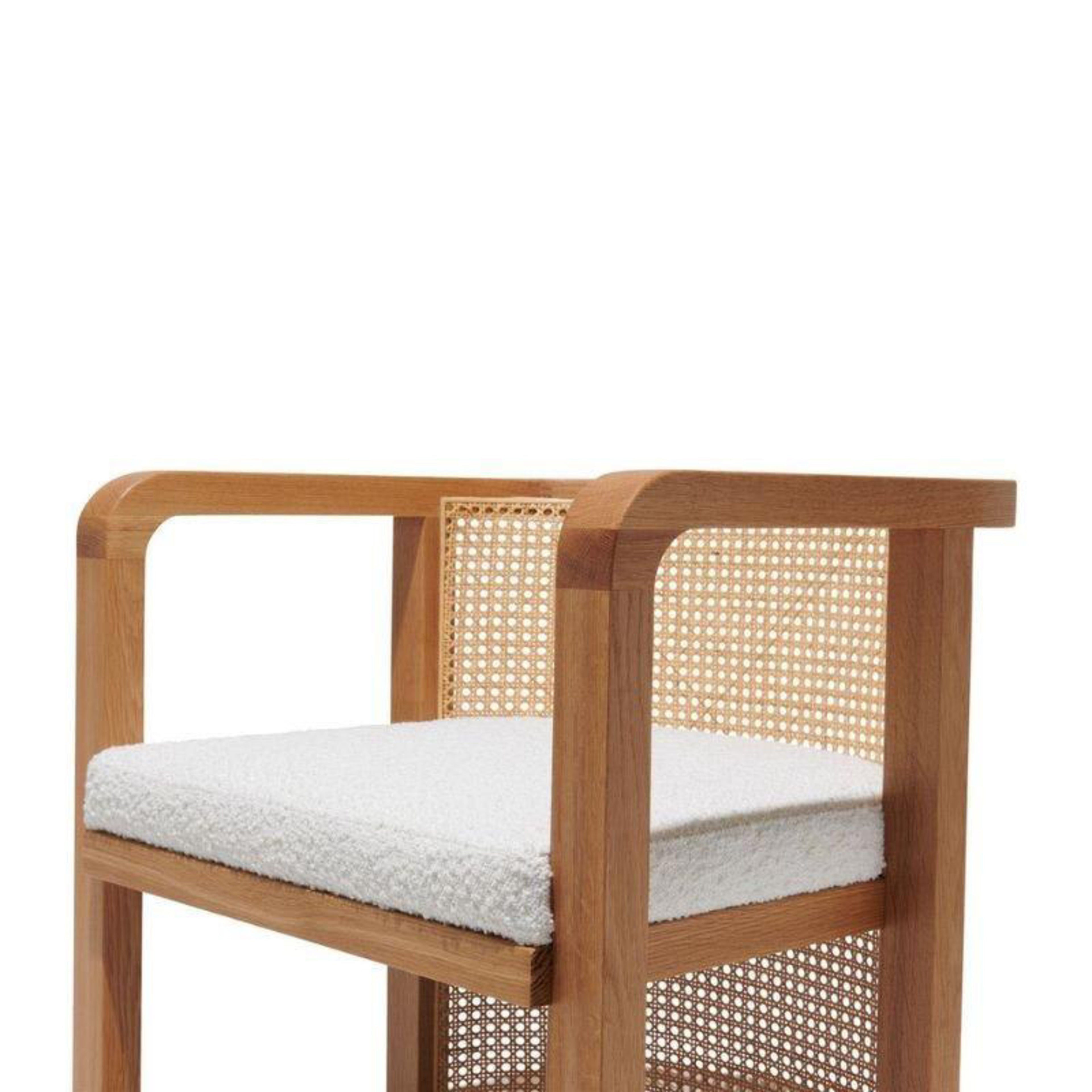 Wooden Cane Lounge Chair Lifestyle | Mamta Handicraft