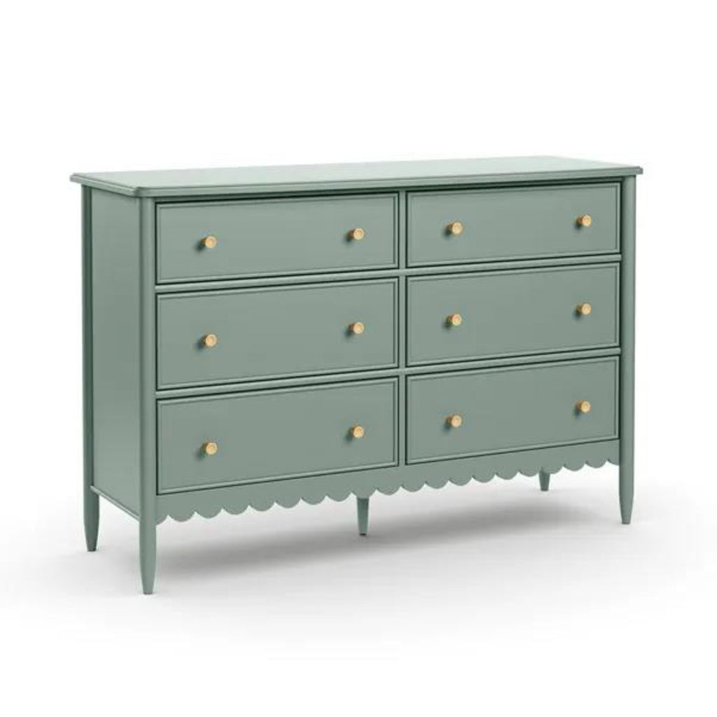 Zaira Classic Solid Wood 6-Drawer Wide Dresser