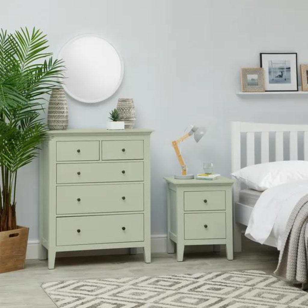 Wynmist Solid Wood 5 Drawer Chest