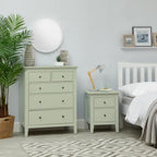 Wynmist Solid Wood 5 Drawer Chest