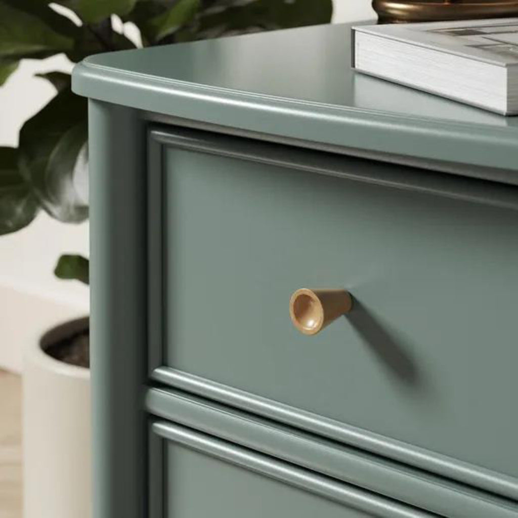 Zaira Classic Solid Wood 2-Drawer Nightstand