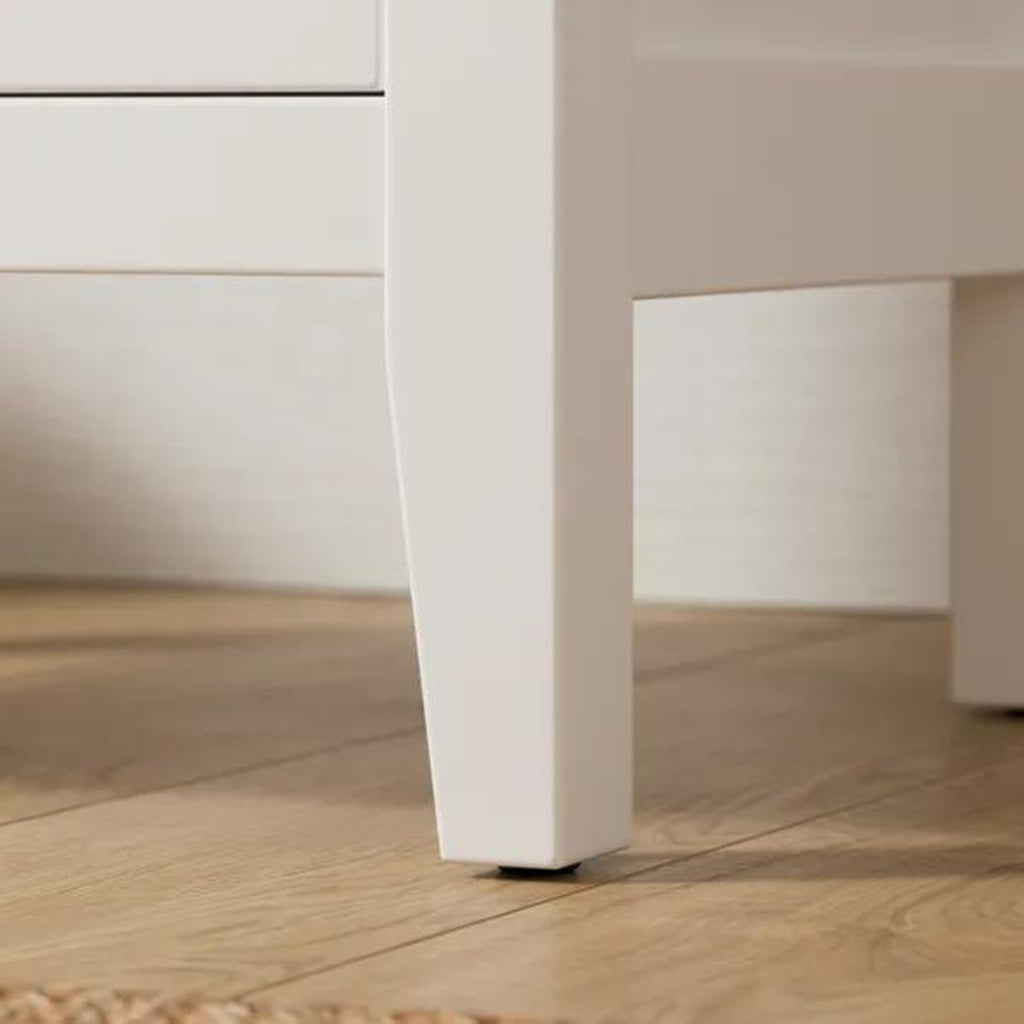Wynmist Solid Wood 2 Drawer Nightstand