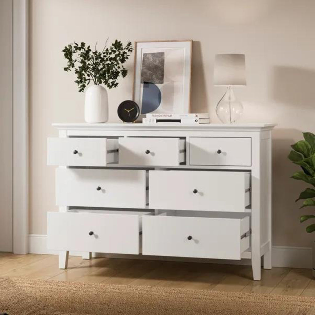 Wynmist Solid Wood 7 Drawer Dresser