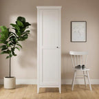 Wynmist Solid Wood 1 Door Wardrobe