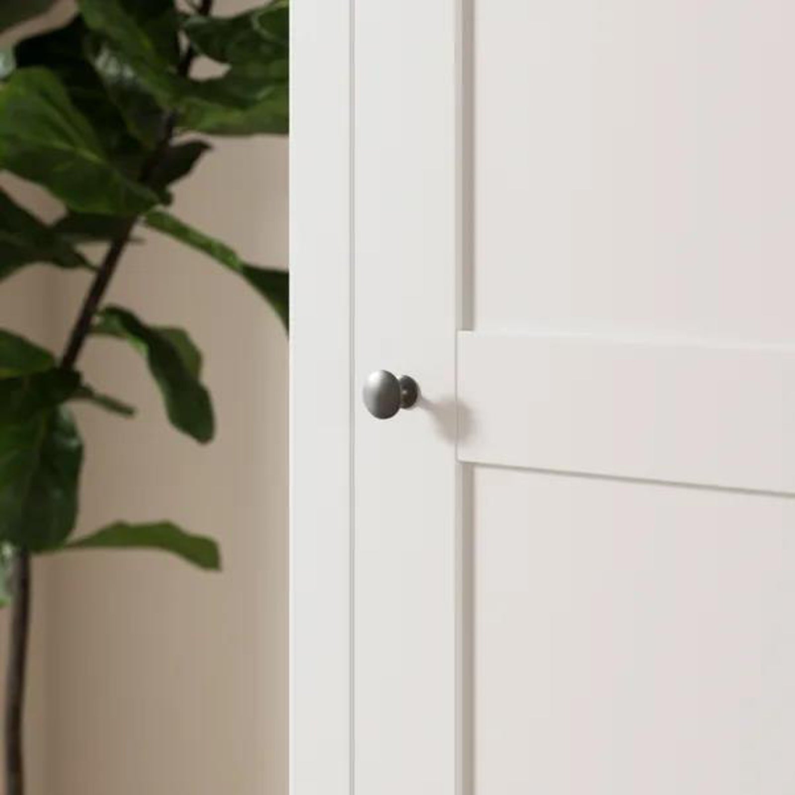 Wynmist Solid Wood 1 Door Wardrobe